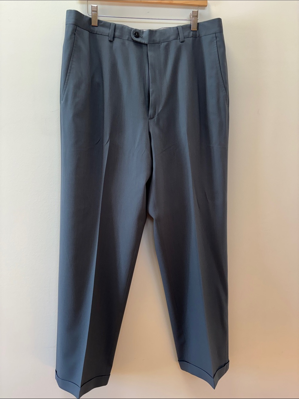 Zanella Men's Dress Pants in Slate Gray